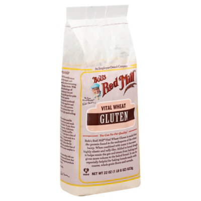 Bobs Red Mill Flour Gluten Vital Wheat - 22 Oz