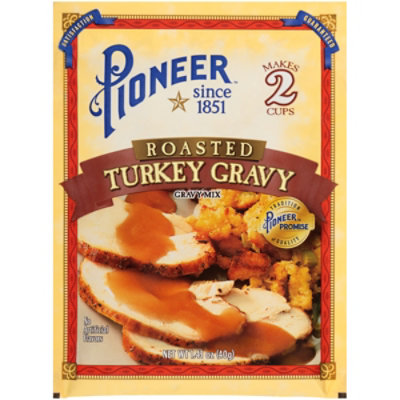 Pioneer Gravy Mix Roasted Turkey Gravy Premium Quality - 1.41 Oz - Image 1