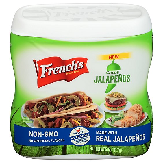 Frenchs Jalapenos Crispy - 5 Oz