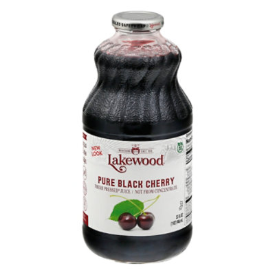 Lakewood Premium Fresh Pressed 100% Juice Pure Black Cherry - 32 Fl. Oz. - Image 1