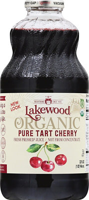 Lakewood Organic Juice Cherry Tart Pure - 32 Fl. Oz. - Image 1