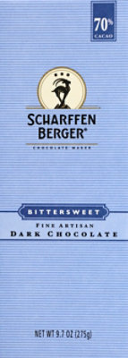 SCHARFFEN BERGER Baking Bar Fine Artisan Dark Chocolate Bittersweet - 9.7 Oz - Image 2