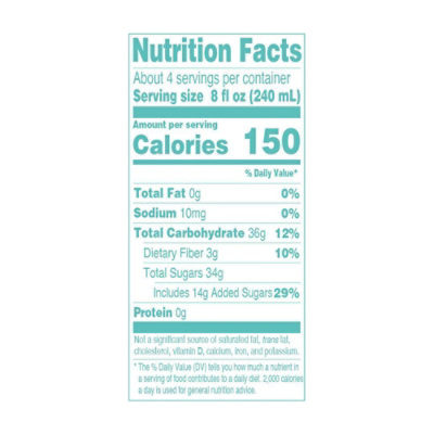 Looza Juice Drink Pear - 33.8 Fl. Oz. - Image 3