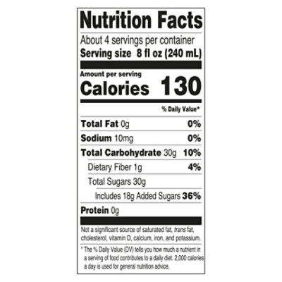 LOOZA Juice Drink Mango - 33.8 Fl. Oz. - Image 3