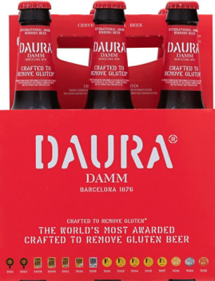 Daura Damm Lager In Bottles - 6-11.2 Fl. Oz. - Image 4