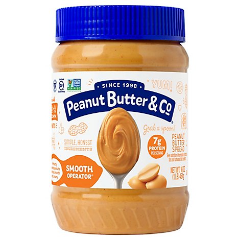Peanut Butter & Co. Peanut Butter Cream Smooth Operator Jar - 16 Oz