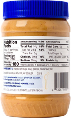 Peanut Butter & Co Peanut Butter Spread The Bees Knees - 16 Oz - Image 6