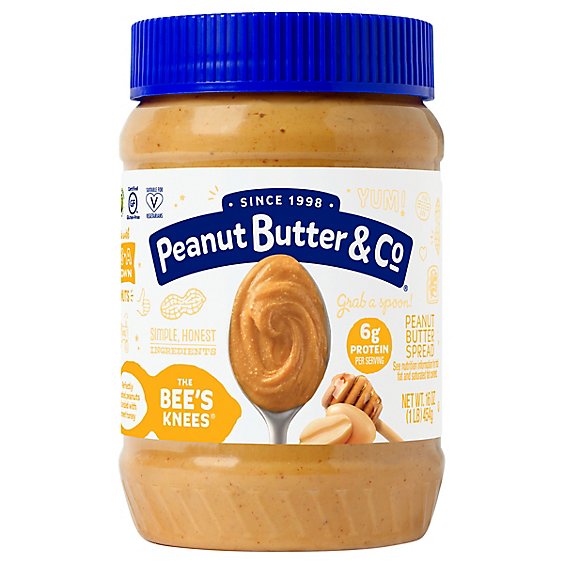 Peanut Butter & Co Peanut Butter Spread The Bees Knees - 16 Oz