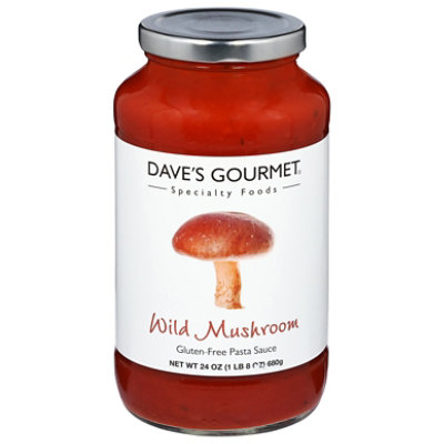 Daves Gourmet Pasta Sauce Wild Mushroom Jar - 25.5 Oz - Image 3