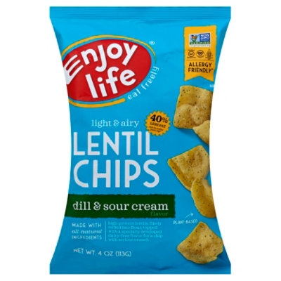 enjoy life plentils dill & sour cream - 4 Oz - Image 1