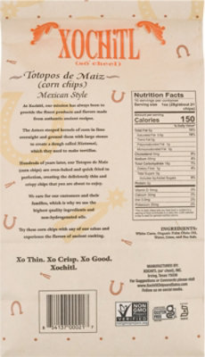 Xochitl Mexican Style White Sea Salt Corn Chips - 16 Oz - Image 5