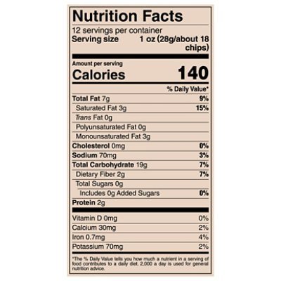 Xochitl Organic Mexican Style Blue Sea Salt Corn Chips - 12 Oz - Image 3