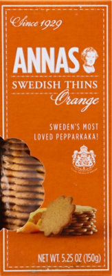 Annas Thins Swedish Orange - 5.25 Oz - Image 2