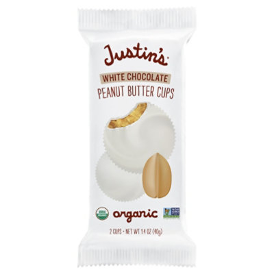 Justins Peanut Butter Cups White Chocolate - 1.4 Oz - Image 2