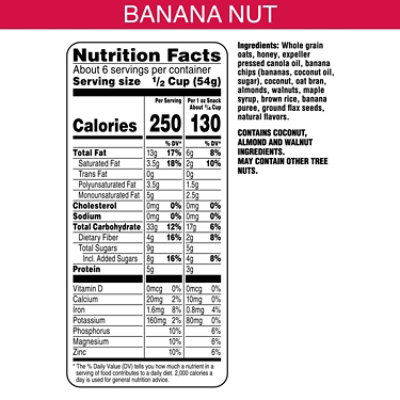 Bear Naked Granola Cereal Vegetarian Banana Nut - 12 Oz - Image 4