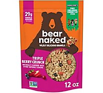 Bear Naked Fit Granola Cereal Vegan Triple Berry - 12 Oz
