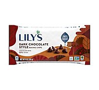 Lilys Sweet Dark Chocolate Baking Chips - 9 Oz