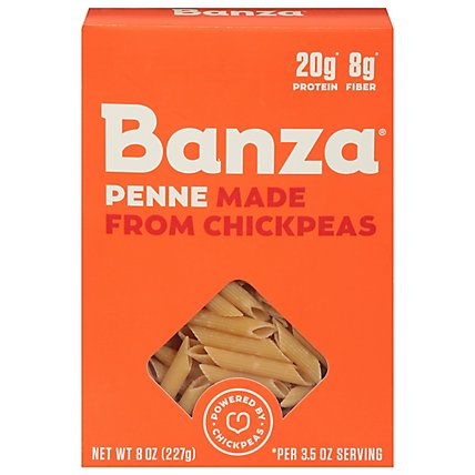 Banza Pasta Chickpea Penne - 8 Oz - Image 2