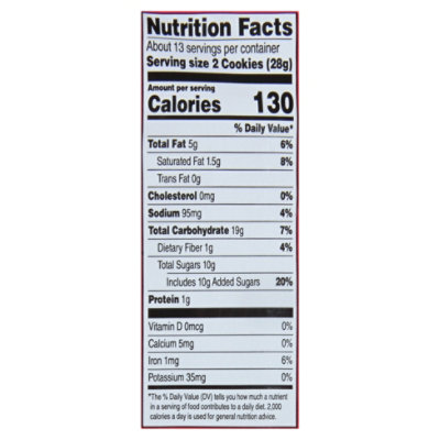Newmans Own Organics The Second Generation Cookies Newman-Os Chocolate - 13 Oz - Image 4