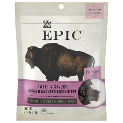 EPIC Bites Bison Meat - 2.5 Oz - Image 1