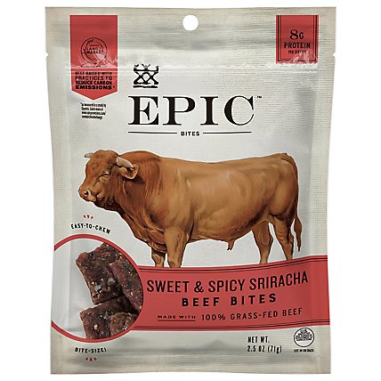 EPIC Bites Steak Beef with Cranberry & Sriracha - 2.5 Oz - Image 3