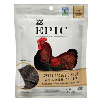 EPIC Bites Meat Chicken with Currant & Sesame BBQ Seasoning - 2.5 Oz