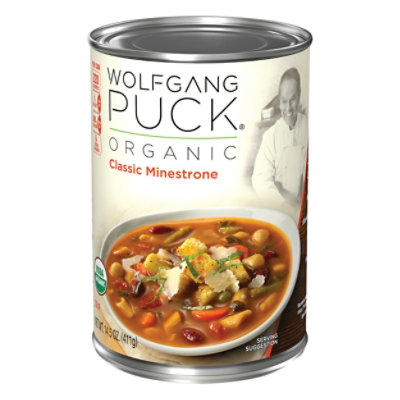 Wolfgang Puck Soup Organic Classic Minestrone - 14.5 Oz - Image 3