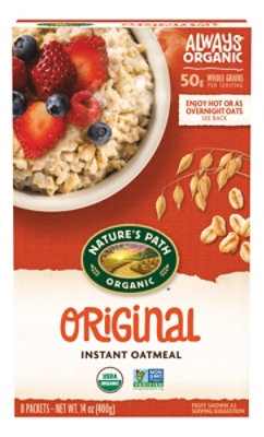 Nature's Path Organic Original Instant Oatmeal - 14 Oz - Image 2