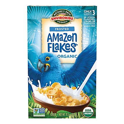 Nature's Path EnviroKidz Organic Amazon Flakes Frosted Breakfast Cereal - 11.5 Oz - Image 1