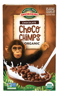 Nature's Path Envirokidz Choco Chimps Breakfast Cereal - 10 Oz