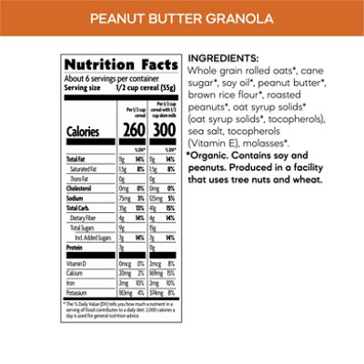 Nature's Path Organic Peanut Butter Granola - 11.5 Oz - Image 3