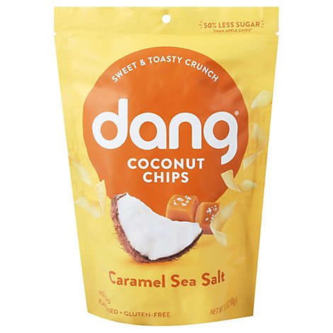 Dang Coconut Chips Toasted Caramel Sea Salt - 3.17 Oz