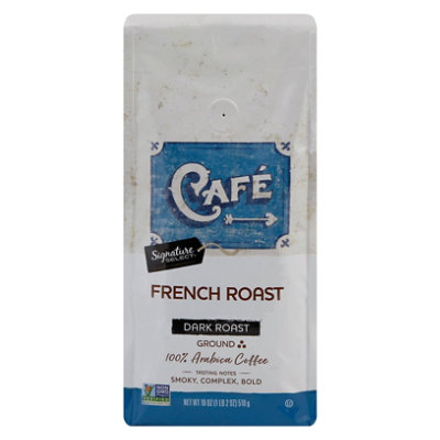 Signature SELECT French Dark Roast Ground Coffee - 18 Oz