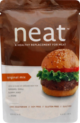 Neat Replacement For Meat Vegetarian Gluten Free Original Mix Pouch - 5.5 Oz - Image 2