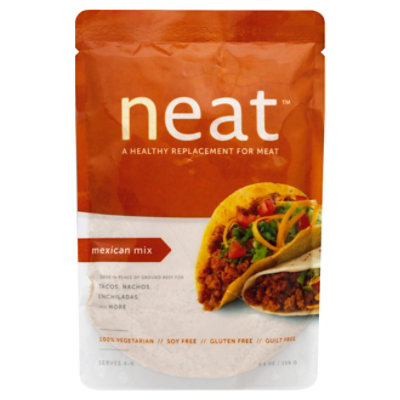 Neat Replacement For Meat Vegetarian Gluten Free Mexican Mix Pouch - 5.5 Oz - Image 1