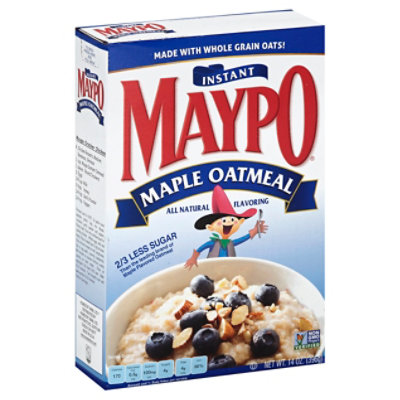 Maypo Oatmeal Instant Maple 14 Oz Safeway