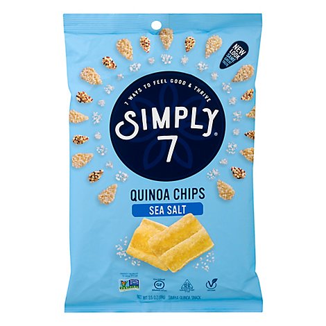 Simply 7 Quinoa Chips Sea Salt - 3.5 Oz