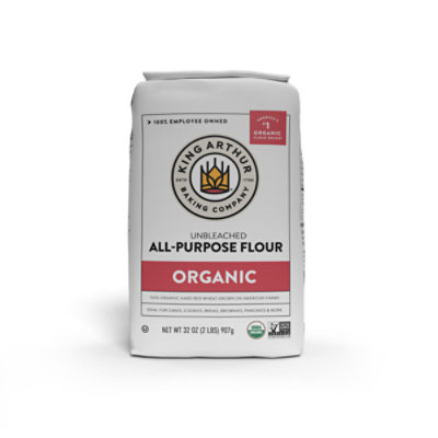 King Arthur Flour Flour 100% Organic All-Purpose - 2 Lb - Image 3