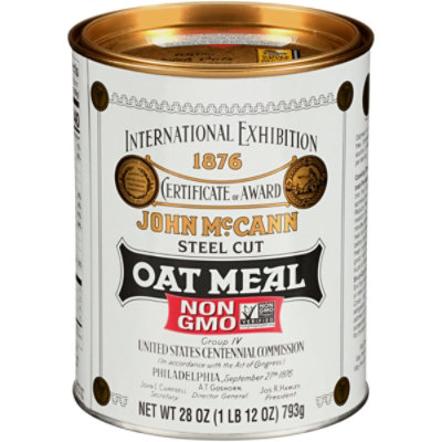 McCanns Oatmeal Irish Steel Cut - 28 Oz