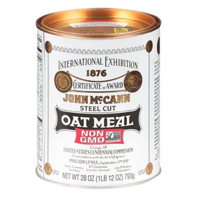 McCanns Oatmeal Irish Steel Cut - 28 Oz