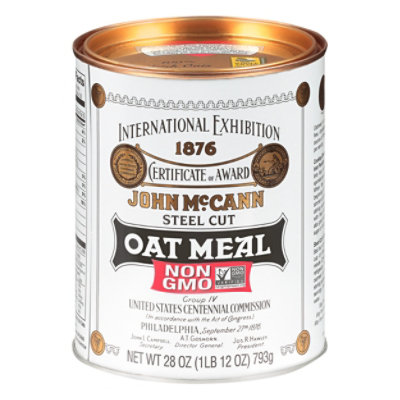 McCanns Oatmeal Irish Steel Cut - 28 Oz - Image 1