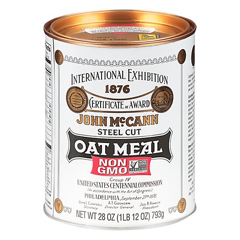 McCanns Oatmeal Irish Steel Cut - 28 Oz
