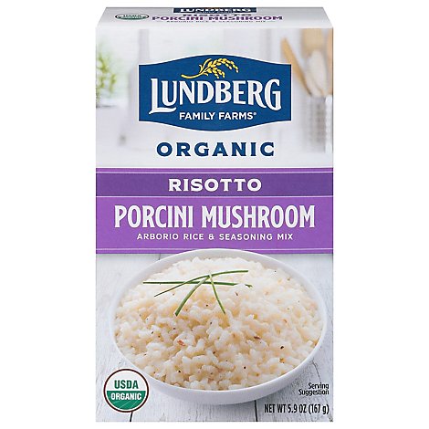 Lundberg Risotto Porcini Mushroom Box - 5.9 Oz