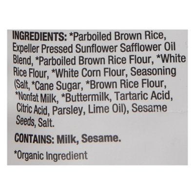 Lundberg Rice Chips Fiesta Lime - 6 Oz - Image 4