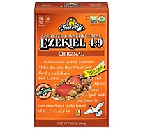 Food For Life Ezekiel 4:9 Cereal Sprouted Grain Crunchy Original - 16 Oz