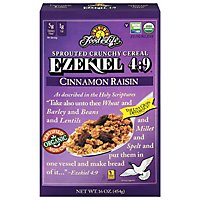 Food For Life Ezekiel 4:9 Cereal Sprouted Grain Crunchy Cinnamon Raisin - 16 Oz - Image 3