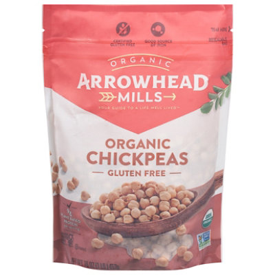 Arrowhead Mills Organic Bean Garbanzo - 16 Oz - Image 3