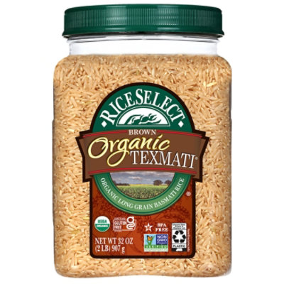 Rice Select Organic Texmati Rice Brown Long Grain American Basmati - 32 Oz - Image 2