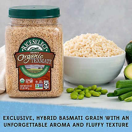 Rice Select Organic Texmati Rice Brown Long Grain American Basmati - 32 Oz - Image 4