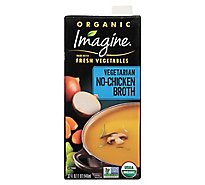 Imagine Natural Creations Organic Broth Vegetarian No-Chicken - 32 Fl. Oz.